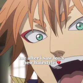 LOOK AT YOUR HAIR 💔💔💔 #leopoldvermillion #blackclover #blackcloveranime #anime #leopold 