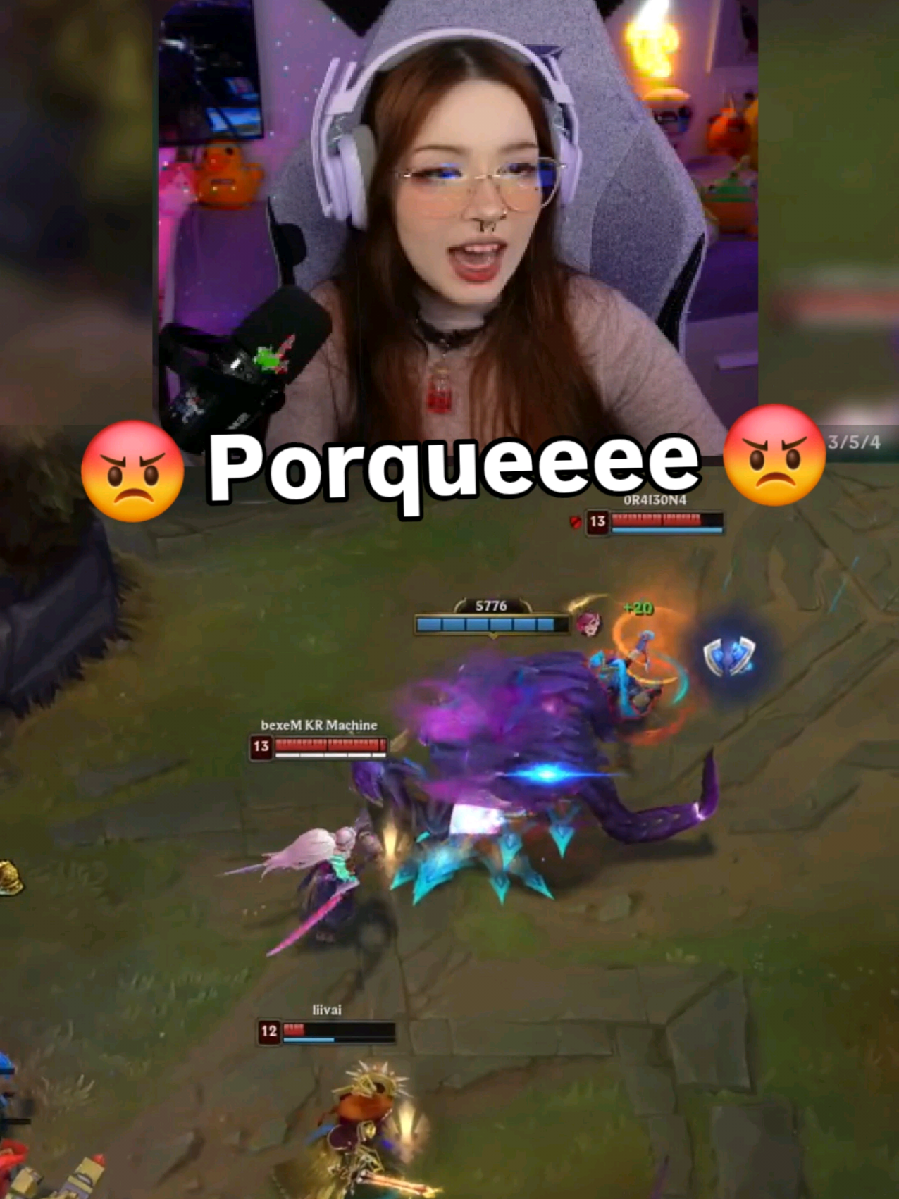 mi día a diaaaaaaaaaaa _ #leagueoflegends #riotgames #streamergirl #twitchclips #lolplays #memeslol #gaming 