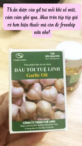 Dầu tỏi Tuệ Linh#dautoi #tuelinh #vienuongdautoituelinh #ilovetiktok #tangdekhang 
