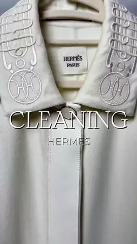 Hermès garment, professionally cleaned and steamed to perfection. Delicate fabric, precise stitching, and luxury finish — all preserved through our expert cleaning process and gentle steam treatment. Because when it’s Hermès, every detail matters. Tag someone who treats their wardrobe like a work of art. #Hermes #LuxuryGarmentCare #ClothesCleaning #Steaming #Doha #Qatar #AtlantisLaundry