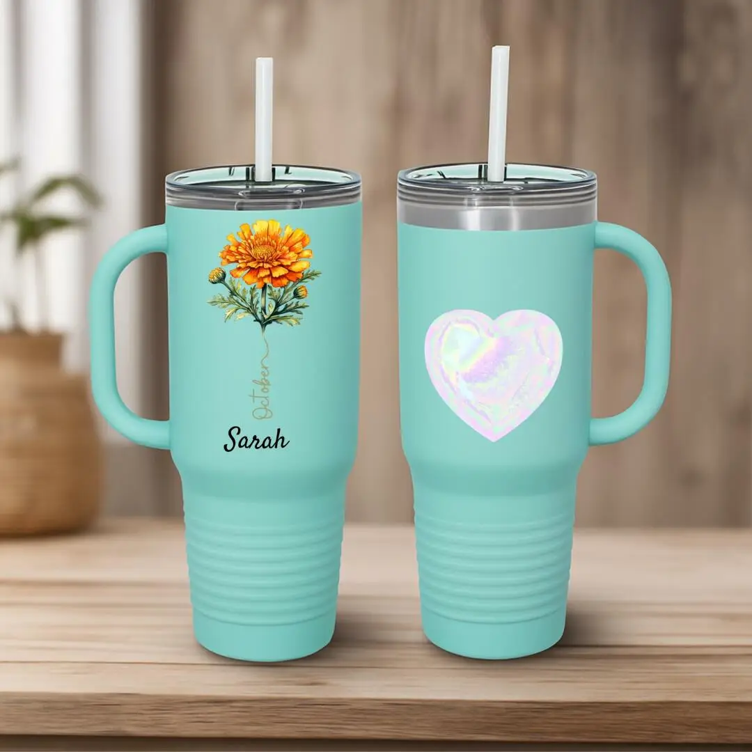 🌸 Looking for the perfect gift that combines style and practicality? Our Customized Travel Tumbler is just the ticket! 🎉 Whether it's for a birthday, a new job, or a graduation celebration, this stunning stainless steel drink container features a beautiful flower design that she'll love! 🌼 With a sturdy handle for easy carrying, it's perfect for hot coffee ☕ or ice-cold drinks 🧊 on the go. Priced at only $67.00, it's an unforgettable way to celebrate her achievements! Don't wait—make her day special with this exceptional gift! ✨ #TravelTumbler #GiftIdeas #PersonalizedGifts #WomenEmpowerment #FloralDesign #StainlessSteel #Drinkware #GraduationGift #BirthdayPresent #NewJobGift Shop Now https://www.etsy.com/listing/1883898213/customized-travel-tumbler-stainless