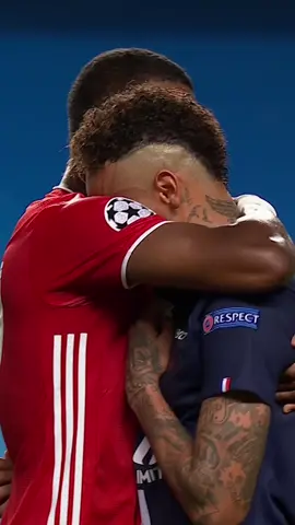 Football respect moments ❤️ #UCL 