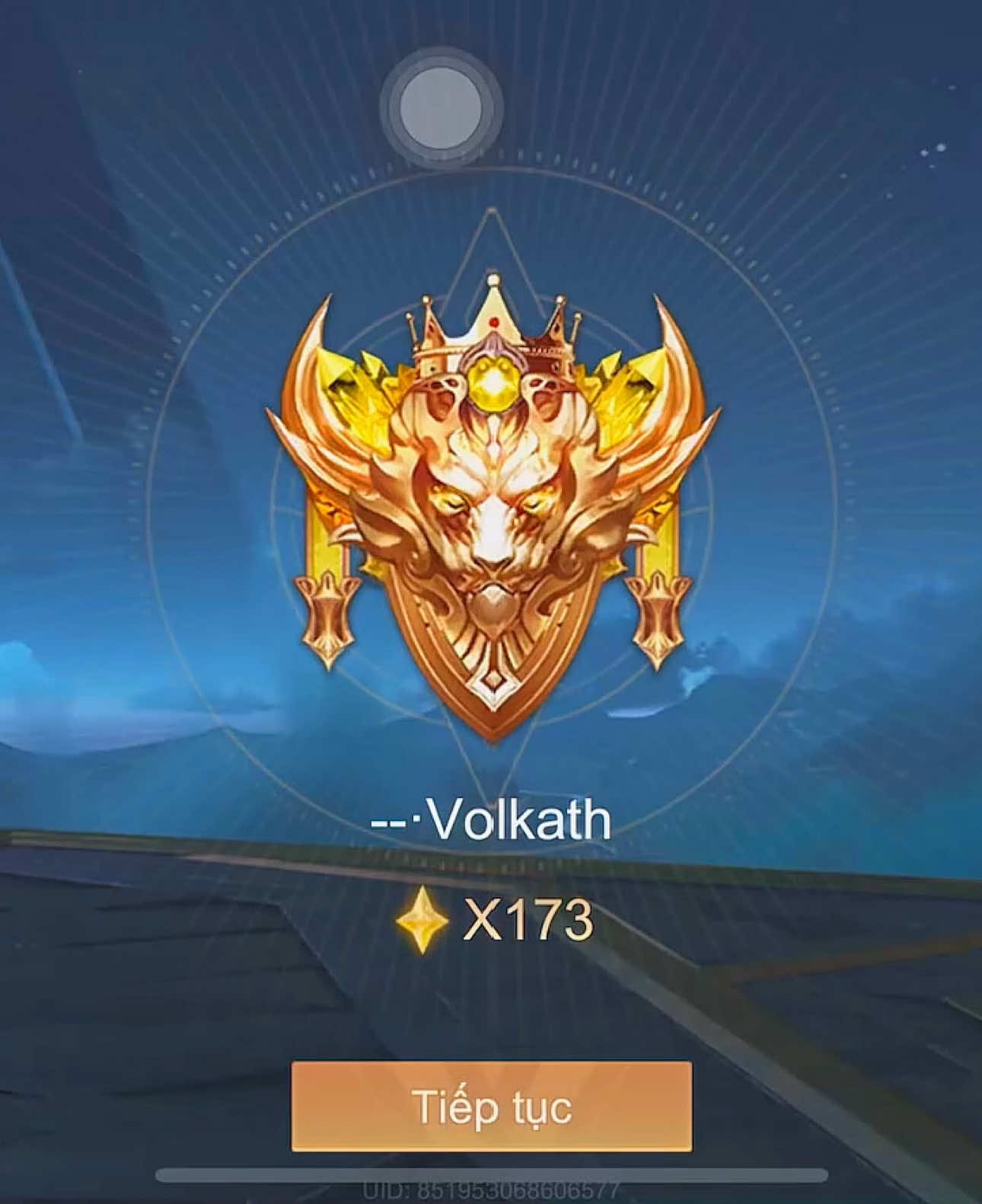 Ván đấu cuối lọt vào Top Thách Đấu khá là chóng vánh#kiệtrengar #Volkath #liênquânmobile #aov #fyb #highlight #j4f #xh #xhtiktok 