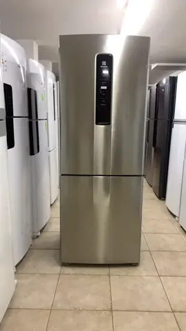 Refrigerador Electrolux Ib7s Frost Free Inverter 490l Efficient Inverse Amassados No Gabinete R$:2.450,00