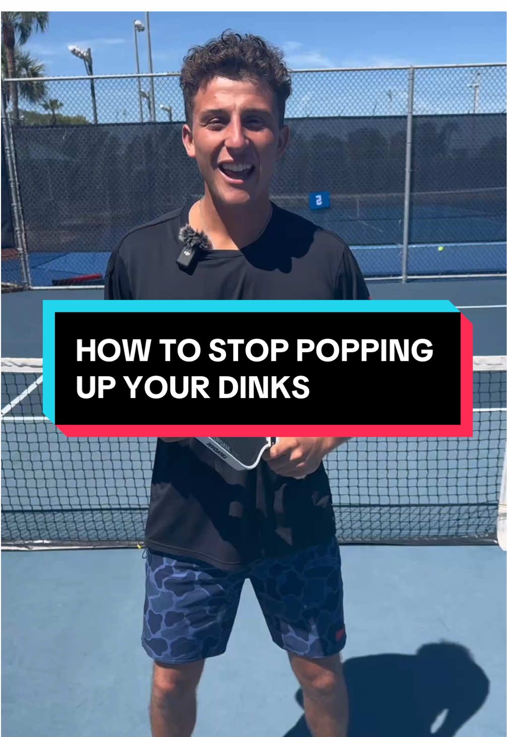 How to stop popping up your dinks in pickleball! 🏆🥇 1️⃣ Imagine your pushing through 2 balls off your paddle. 2️⃣ Draw a straight line from your paddle tip, to the target in mind! 3️⃣ No acceleration on contact. #pickleball #pickleballtiktok #pickleballrocks #pickleballaddict #pickleballtips #pickleballers #pickleballislife #pickleballaddiction #pickleballtournament 