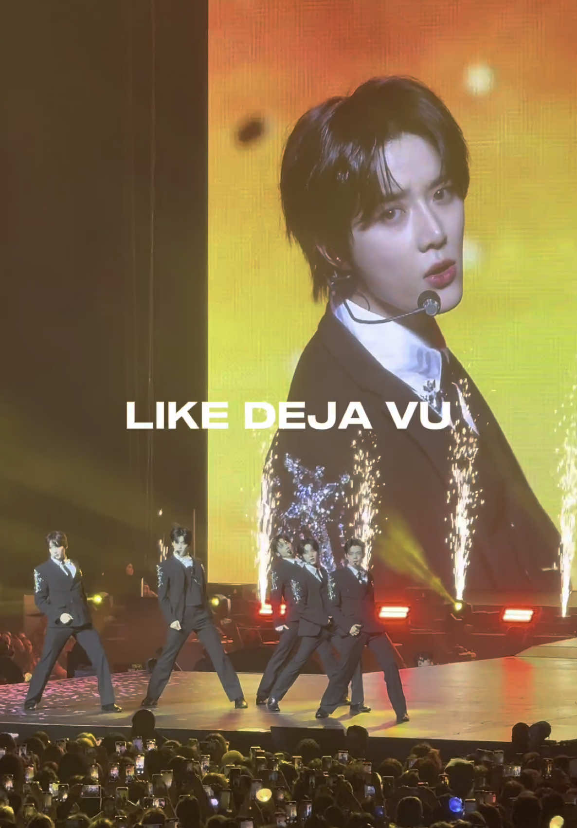 Deja vu by @TOMORROW X TOGETHER 🧡 - Paris 2025  #txt #tomorrow_x_together #dejavu #live #paris #moa #lyrics #actpromiseep2ineurope #kpop 
