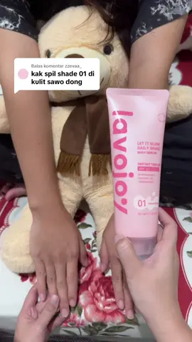 Membalas @zzevaa_ Tryon Lavojoy Toneup  shade 01 dikulit sawo matang