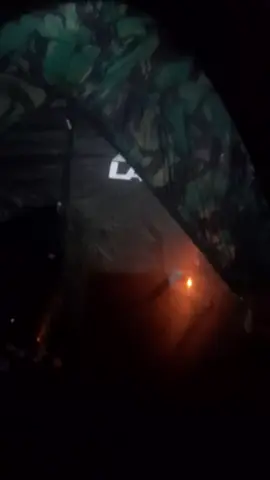 ngecamp bareng anak berdua