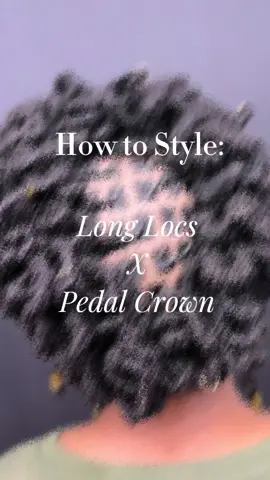 Long Locs X Pedal Crown 👑  📍N.HTX $20 OFF NEW CLIENTS
