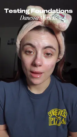 Testing new foundations! @DanessaMyricksBeauty ate with this one. i barely got oily with this stuff and that never happens!! — #danessamyricks #danessamyricksbeauty #blurringbalm #blurringpowder #blurringfoundation #foundation #weartest 