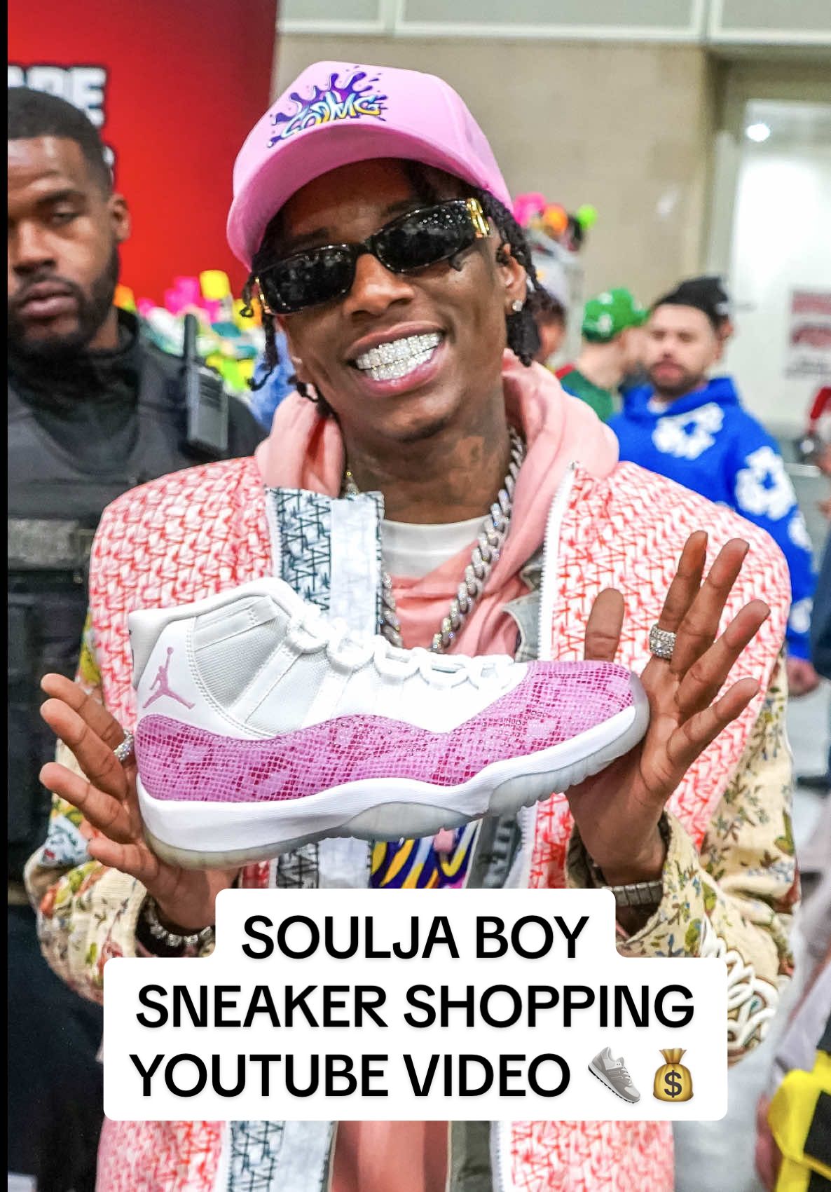 @Soulja Boy (Draco) sneaker shopping YouTube video just dropped on YouTube… link in bio to watch 👟💰 #sneakers #fyp #souljaboy