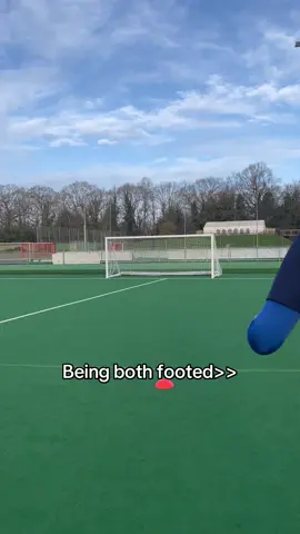 Have to be able to play off both feet