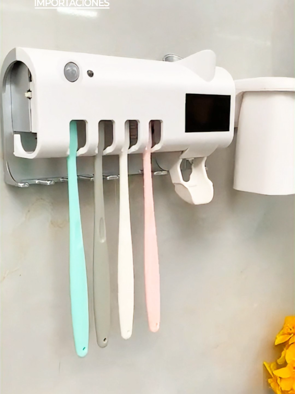 ✨ ¡Protege tu salud con cada cepillado! ✨ Este esterilizador de cepillos es la solución perfecta para mantener tu higiene al máximo nivel. 💧 Características: 🌞 Desinfección con luz ultravioleta 🔄 Función automática que apaga el dispositivo al terminar 🔌 Compatible con todo tipo de cepillos (incluidos de dientes y maquillaje) Beneficios: 💪 Elimina gérmenes y bacterias al instante 🧴 Cuidado completo de tu higiene personal 🔄 Fácil de usar y mantener ¡Limpieza sin esfuerzo! #esterilizaroruv #portacepillo #portatil #limpieza #limpio 