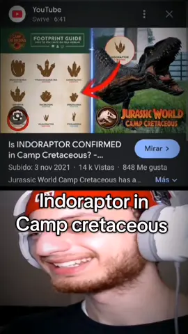 Indoraptor in camp cretaceous #Meme #MemeCut #CapCut #jurassicworld #jurassicpark #campcretaceous #chaostheory 