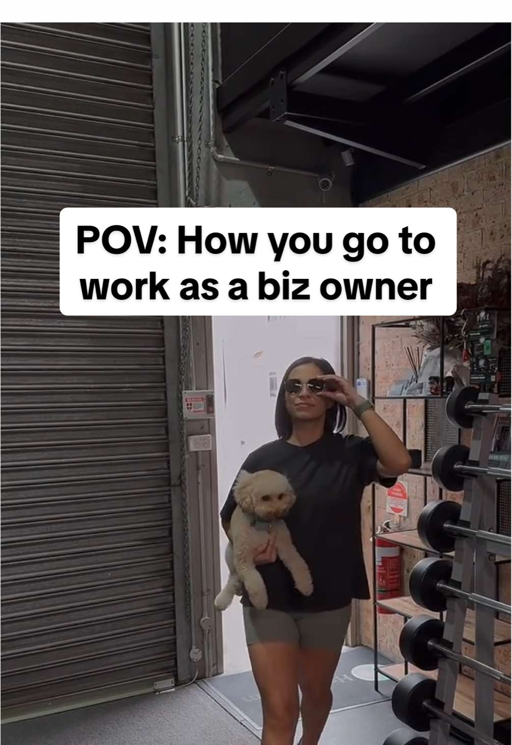 You probably think owning a gym means walking in like a boss, coffee in hand, all confidence. 💪😎 Reality? Trying to get through the door without dropping everything, hands full of deliveries, and probably forgetting my coffee on the roof of my car. 📦😅 Who else can relate? 🙋🏻‍♀️  #privategym #prestonsnsw #personaltrainingsydney #smallbizowner 