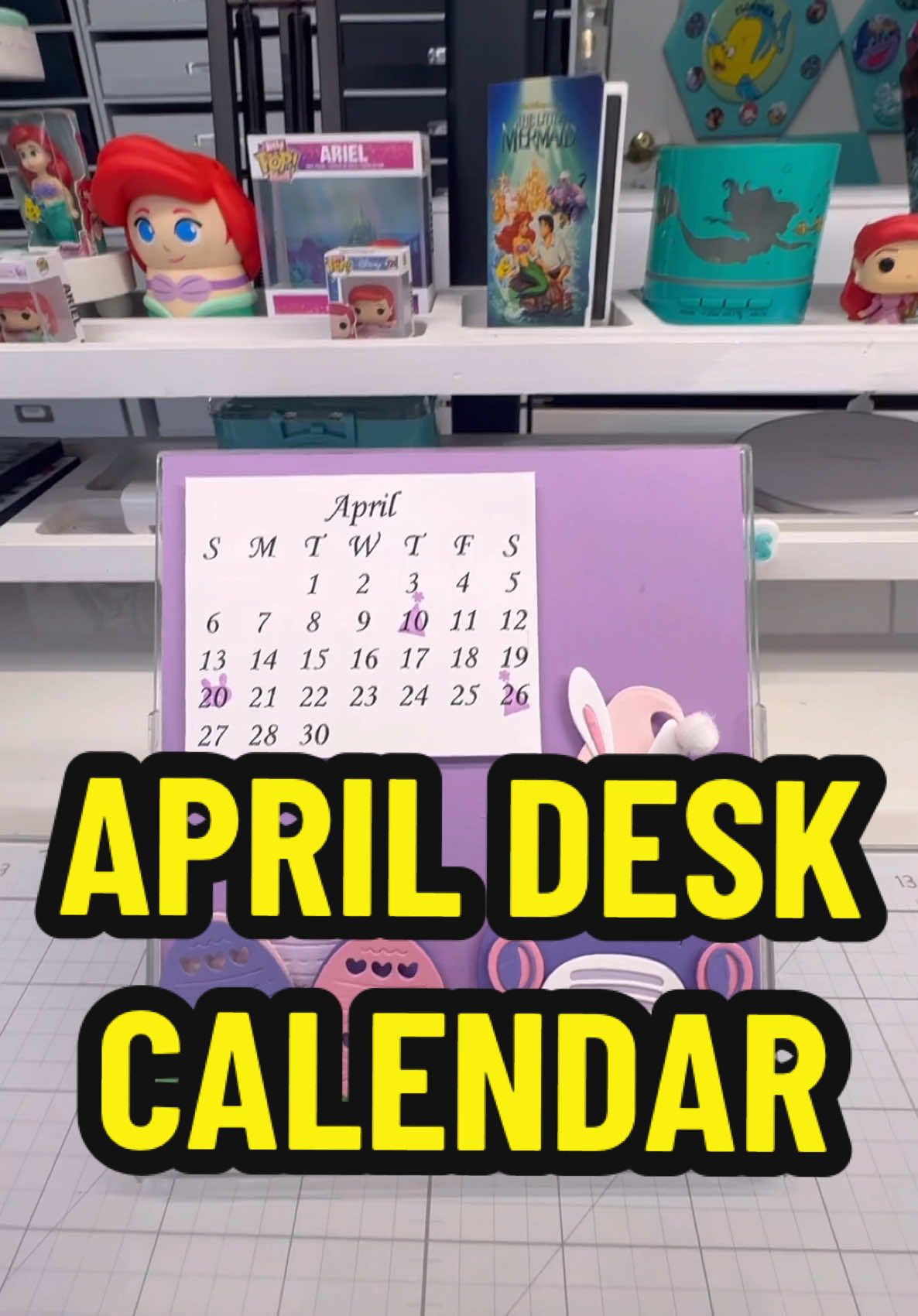 Somebunny’s Gnomie! I crack myself up! I love papercrafting and I love watching the picture that comes to life when I’m finished. Can I just say, I can’t believe it’s April already. #mermake #DIY #craft #craftroom #papercraft #calendar #april #design #cards 