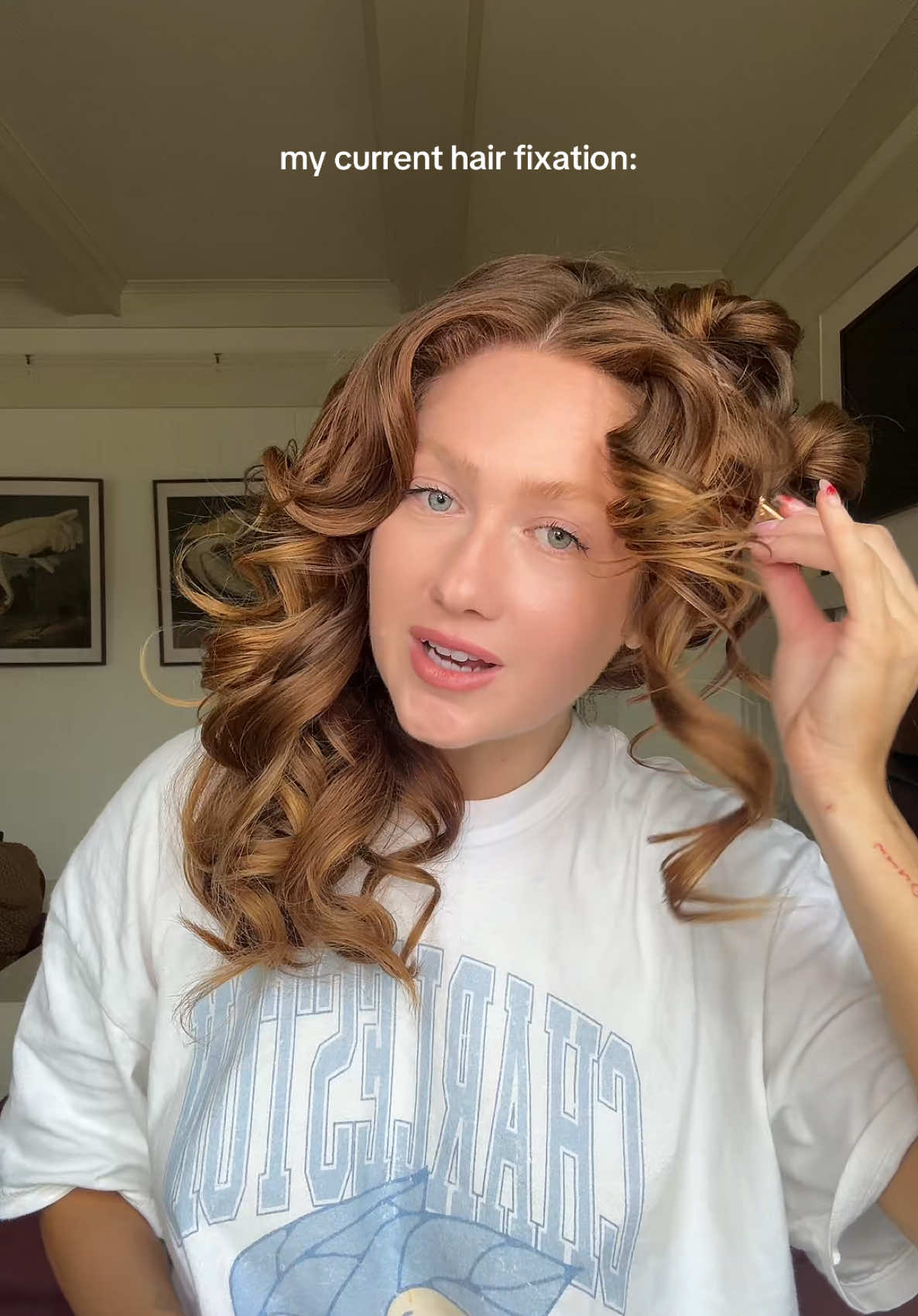 prepare to be sick of me and these curls until further notice 🤭🤭 #hairtrends #haircuttransformation #hairtutorials #pincurls 