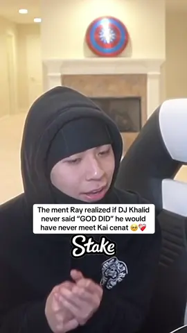 The ment Ray realized if DJ Khalid never said “GOD DID” he would have never meet Kai cenat 🥺❤️‍🩹#l #fyp #viral #kai #rayasianboy 