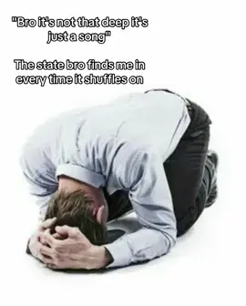 Bro this song makes me want to crawl around on all fours and rip my hair out #fyp #letdown #radiohead 