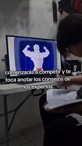 comenzarás a competir y te toca anotar los consejos de los expertos.. #gym #GymTok #motivación #real #gymmotivacion #Fitness #motivaciongym #unshowmas #fisicoculturismo #culturista 