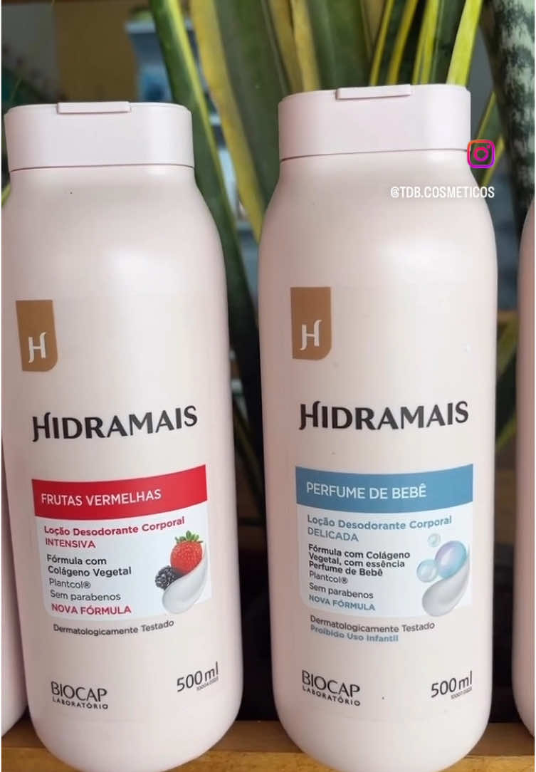 Hidratantes Hidramais 🫶 #tdbcosmeticos #aracariguama #hidramais #hidratantecorporal 