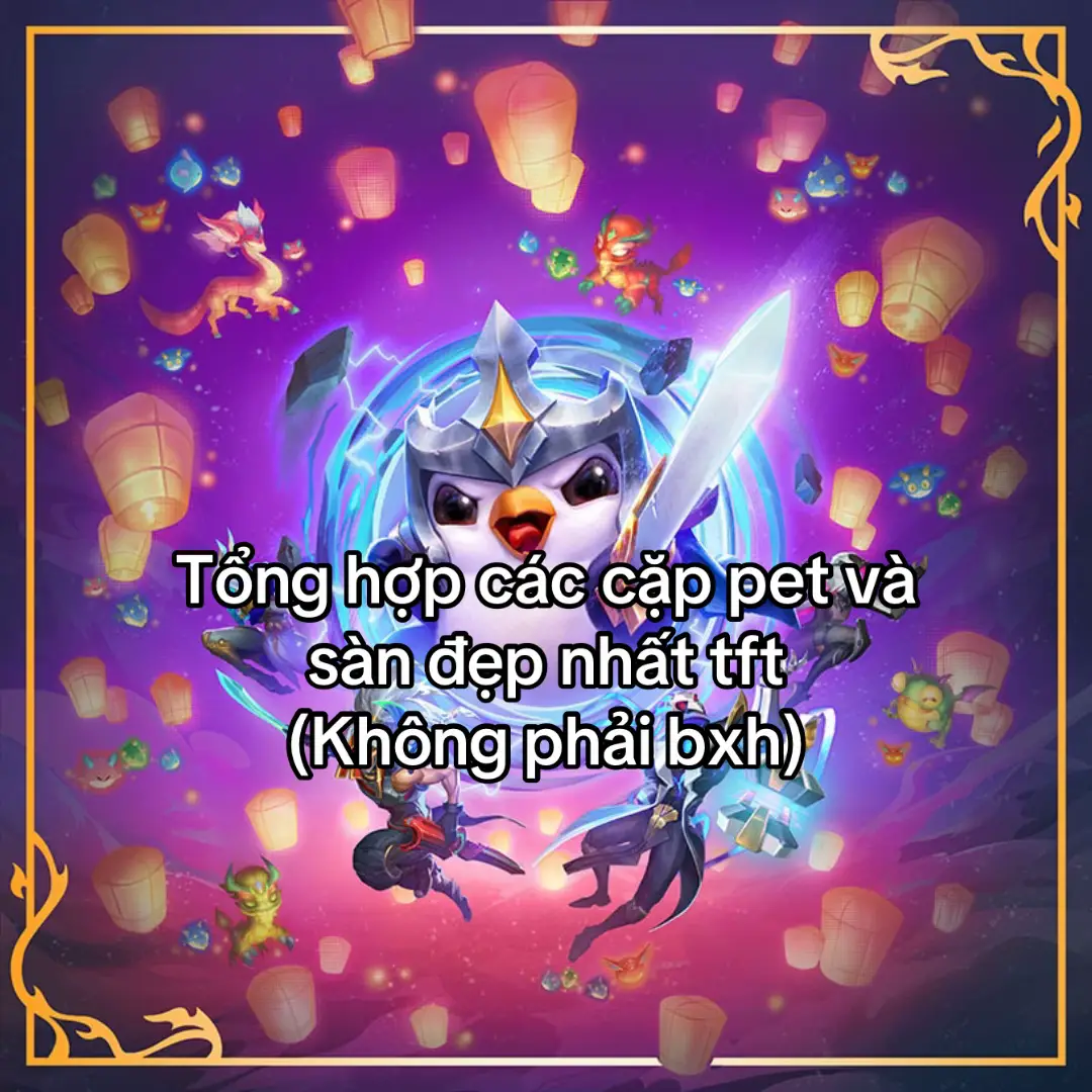 Cua , cá , tôm tháng tư #tftmobile #tft 