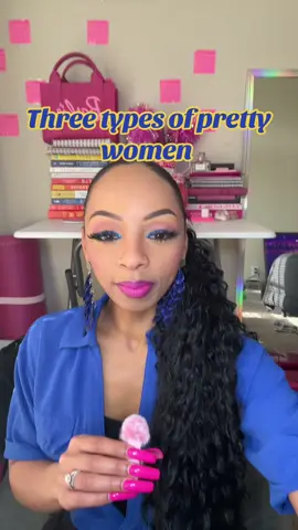 Three types of pretty women! 💙🔥