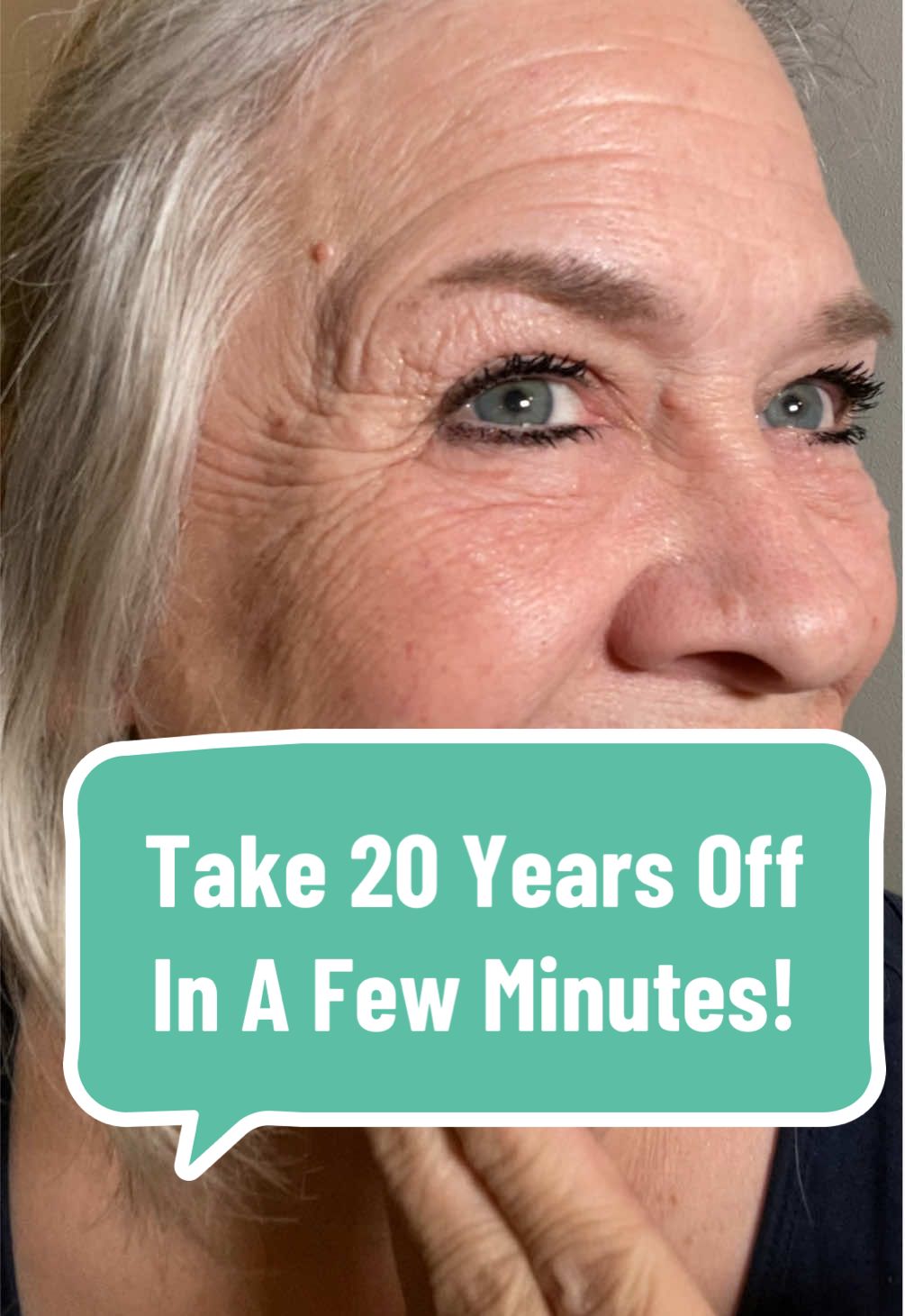 Take off 20 years in a few minutes with Peter Thomas Roth instant face tightener.