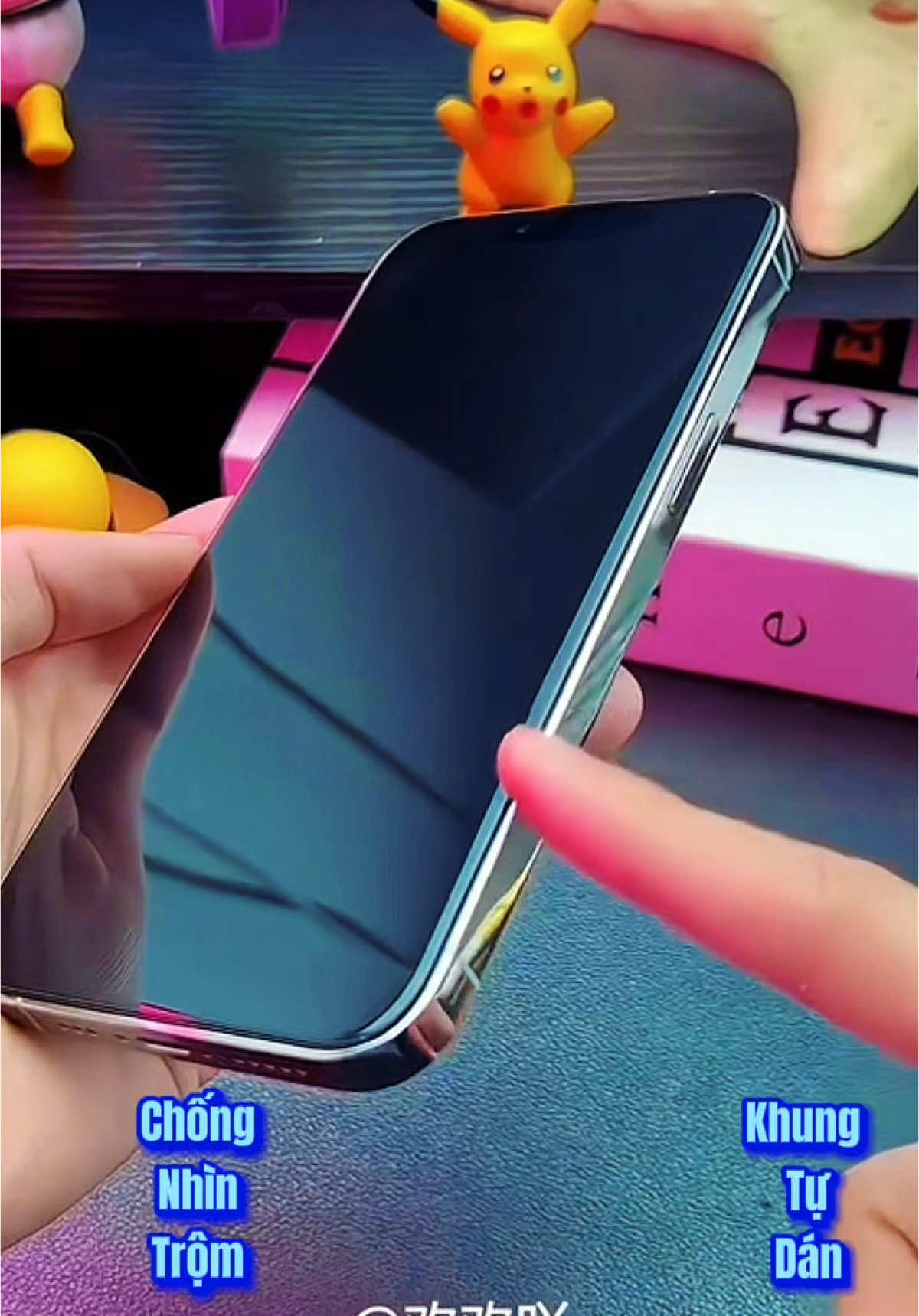 Combo Kính cường lực chống nhìn trộm kingkong. Có khung tự dán tại nhà #kinhcuongluc #kinhcuongluciphone #kinhcuongluctudan #kinhcuongluckingkong #kinhcuonglucchongnhintrom 