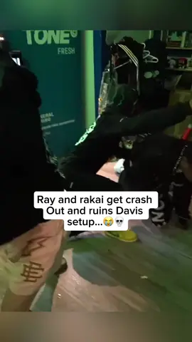 Ray and rakai get crash  Out and ruins Davis  setup…😭💀#fyp #rayasianboy #rayasianboy #amp 