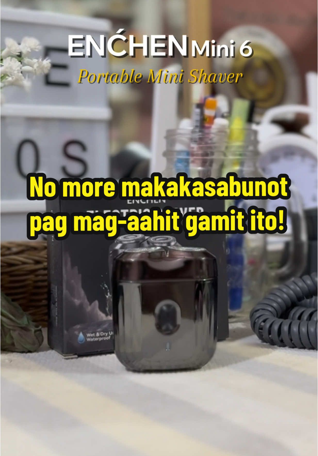 Sa sobrang smooth, hindi nakakasabunot pag mag-aähit. #TeamBarriosSeries #MommyGaraRecos #shaver #electricshaver #mustbuy 