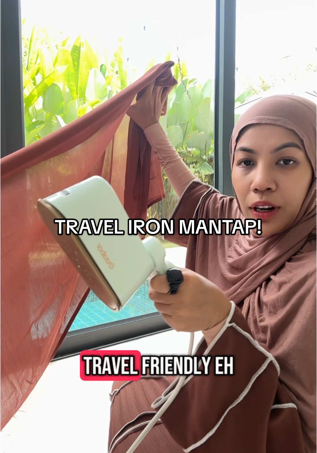 Iron ni seriously  sesuai untuk org yg tak suka iron baju! #fyp #irontravel