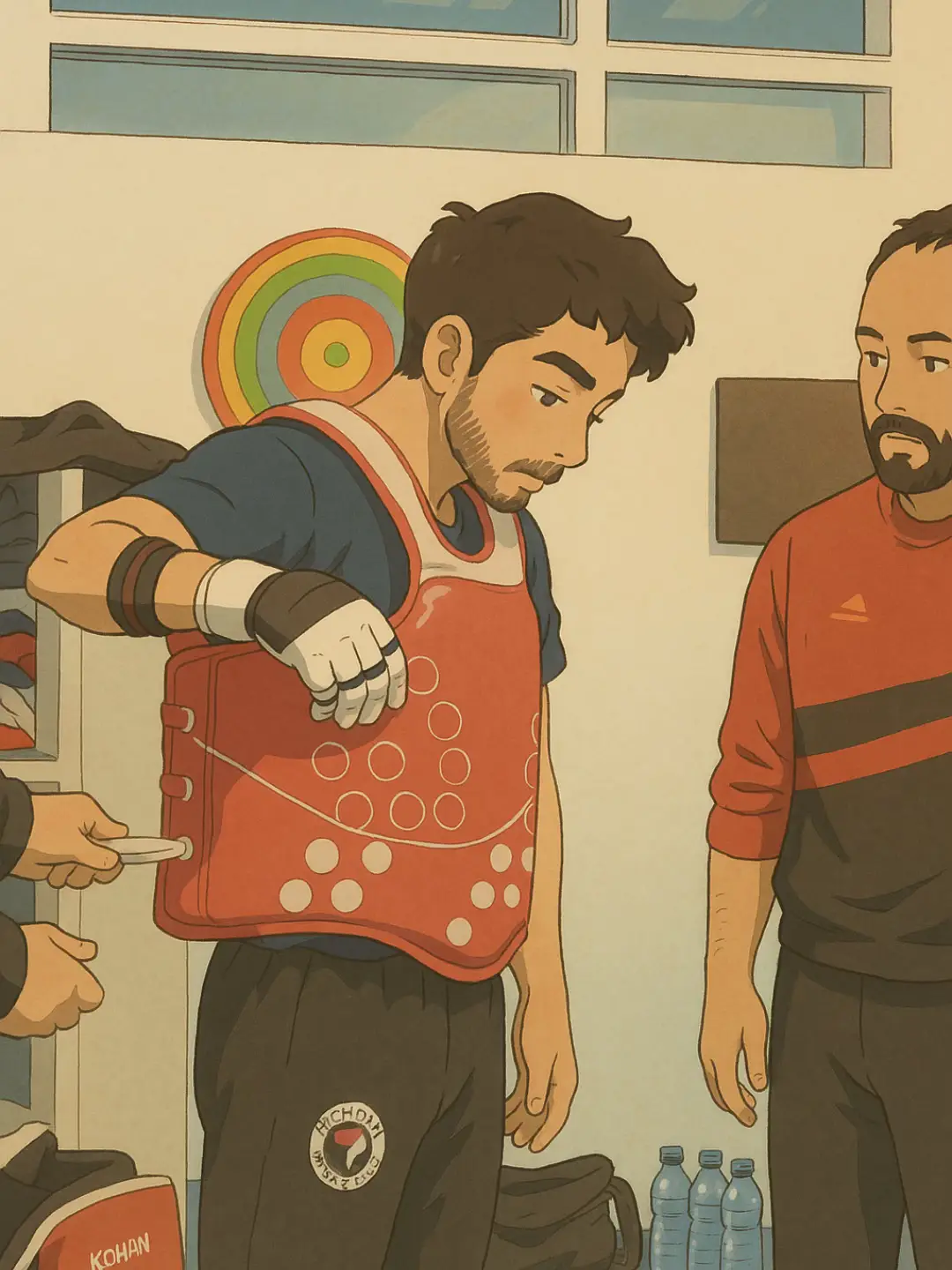 In Ghibli style  #taekwondo #coach #ghibli #bahrain #tkd 