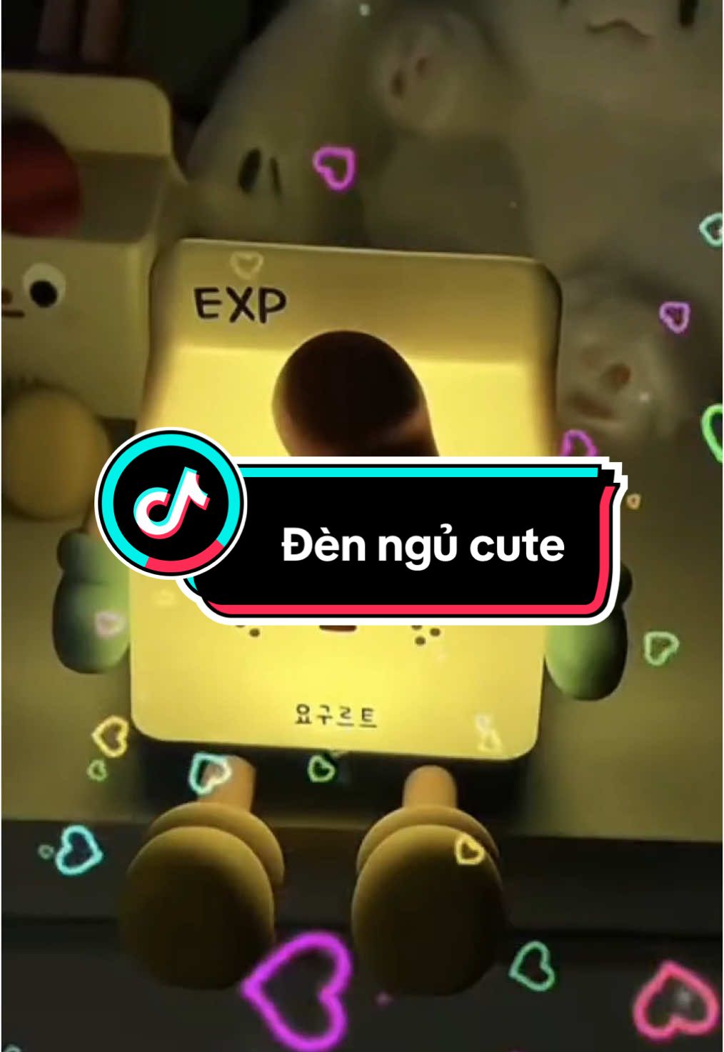 Đèn ngủ thôi có cần cute như vậy không ???😊😊😊