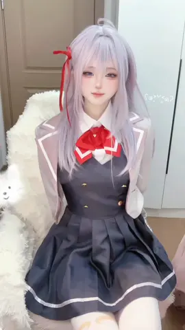 #cos #cosplay #douyin #douyin抖音 #alya #alyacosplay #alisamikhailovnakujou #alyasometimeshidesherfeelingsinrussian #roshidere #tokidokibosottoroshiagodedere #cute #fyp 