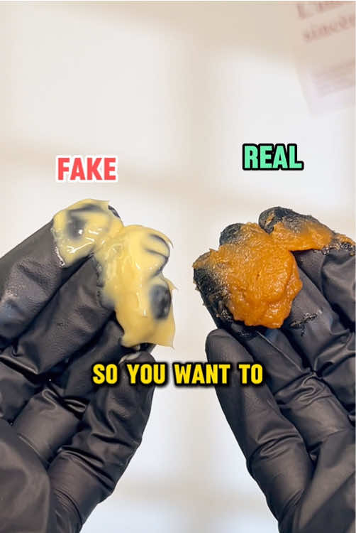 How to identify fake batana oil,let me show you#beauty #hairoil #batanaoil #batana #hairgrowth 