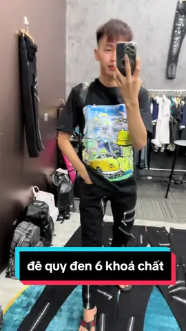 siêu phẩm đê quy đen 6 khoá chất phố cho ae đi chơi với ny#xuhuong #xuhuongtiktok #duybomstore 