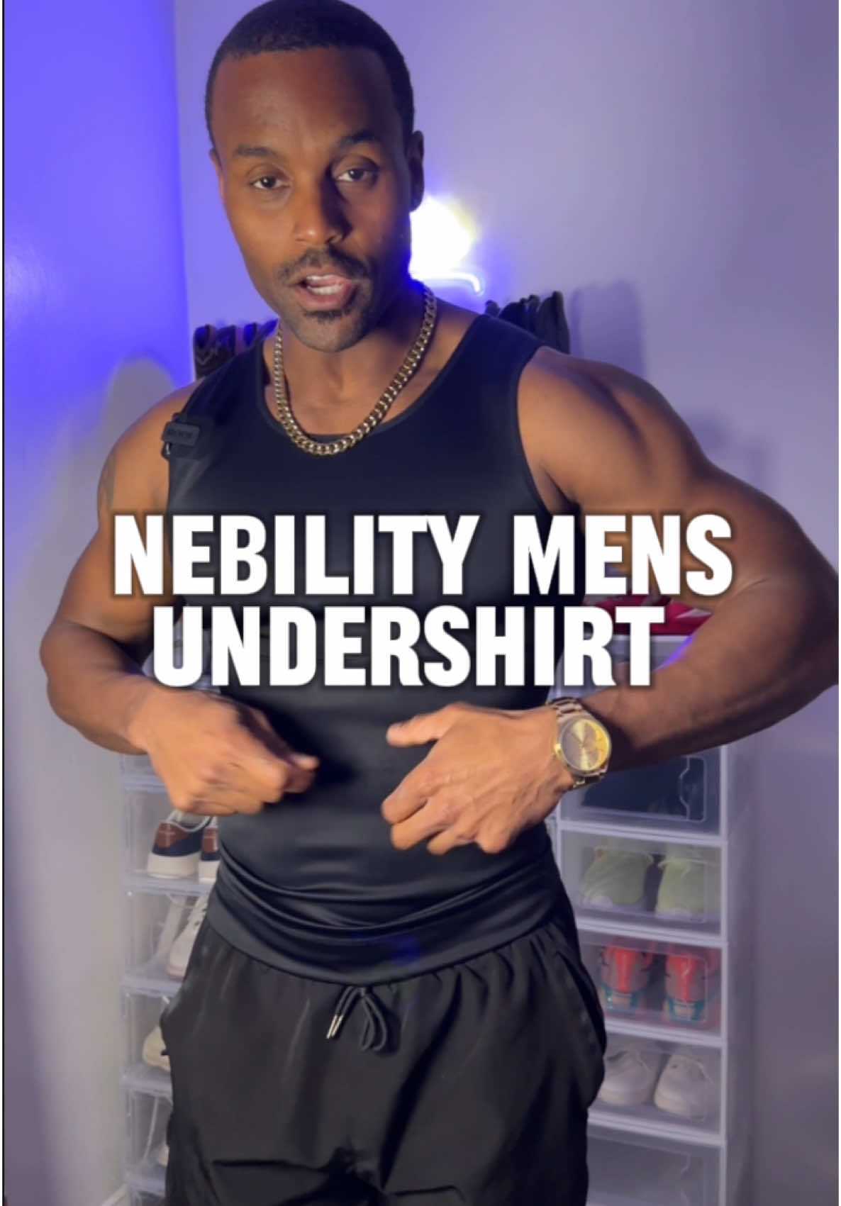 @Nebility MENS made a VERY nice undershirt for the fellas #nebility #ttshop #springsale #springtok #tiktokshopspringglowup #tiktokshopspringsale2025 #springfinds #tiktokshopspringfinds #blackmen 