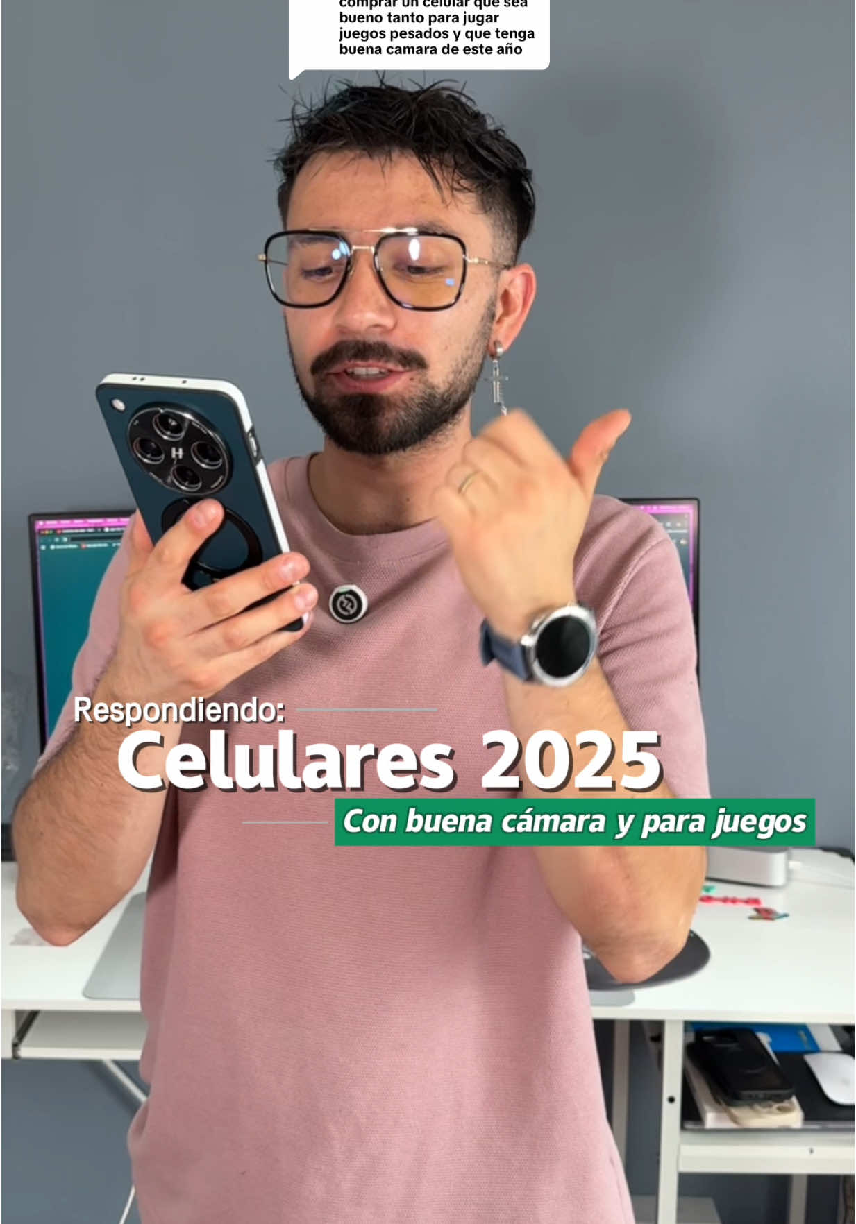 Respuesta a @Carlos705  Estos son los que creo pueden ser buenos celulares para videojuegos pero también se desempeñan correctamente en las cámaras y todos salieron en 2025 📲 #celulares #celulares2025 #respuesta #respondiendocomentarios #respondiendopreguntas #eldantoo 
