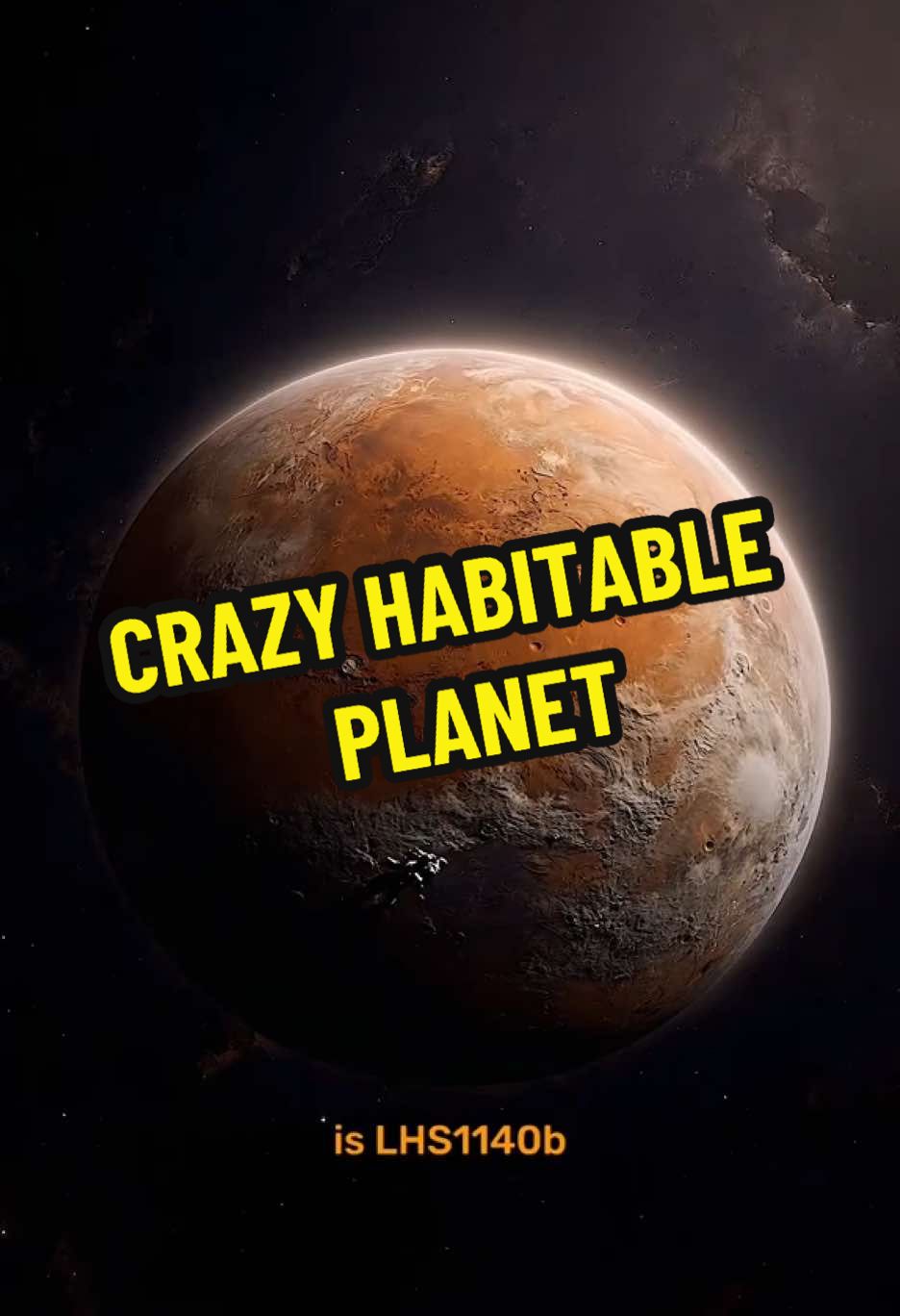 This is LHS1140b, most exciting habitable planet we found! 🌍 Crazy space videos! 👽 #space #planet #habitable #exoplanet #galaxy #nasa #discovery 