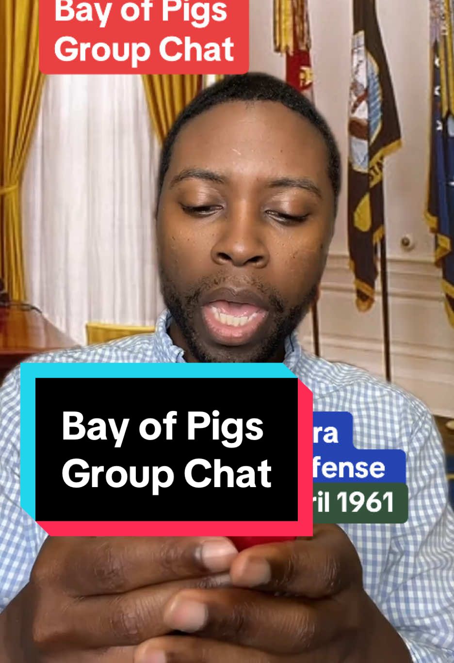 Bay of Pigs Group Chat just got leaked #fyp #history #cuba #groupchat #usa #resign 