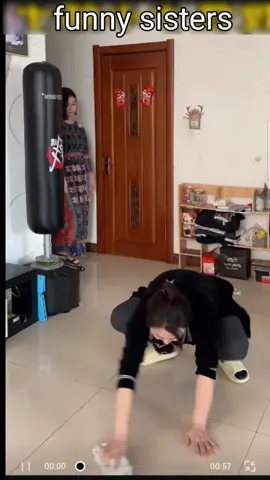 funny sisters #funny #prank #sisterfunny 