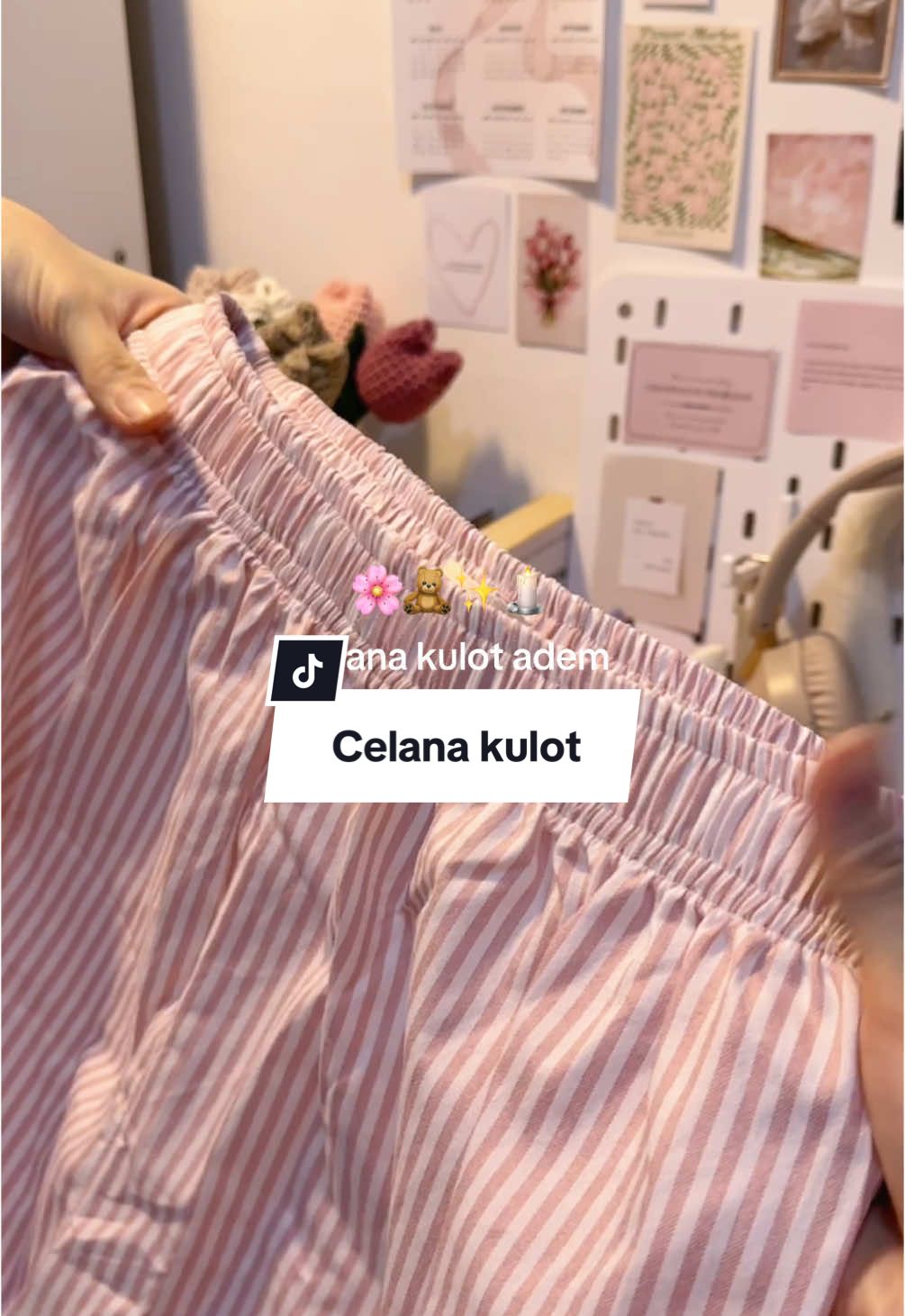 Celana kulot adem 🌸🧸 #celanakulot #celanawanitamurah #celanamurah #celanapanjang #kulotmurah 