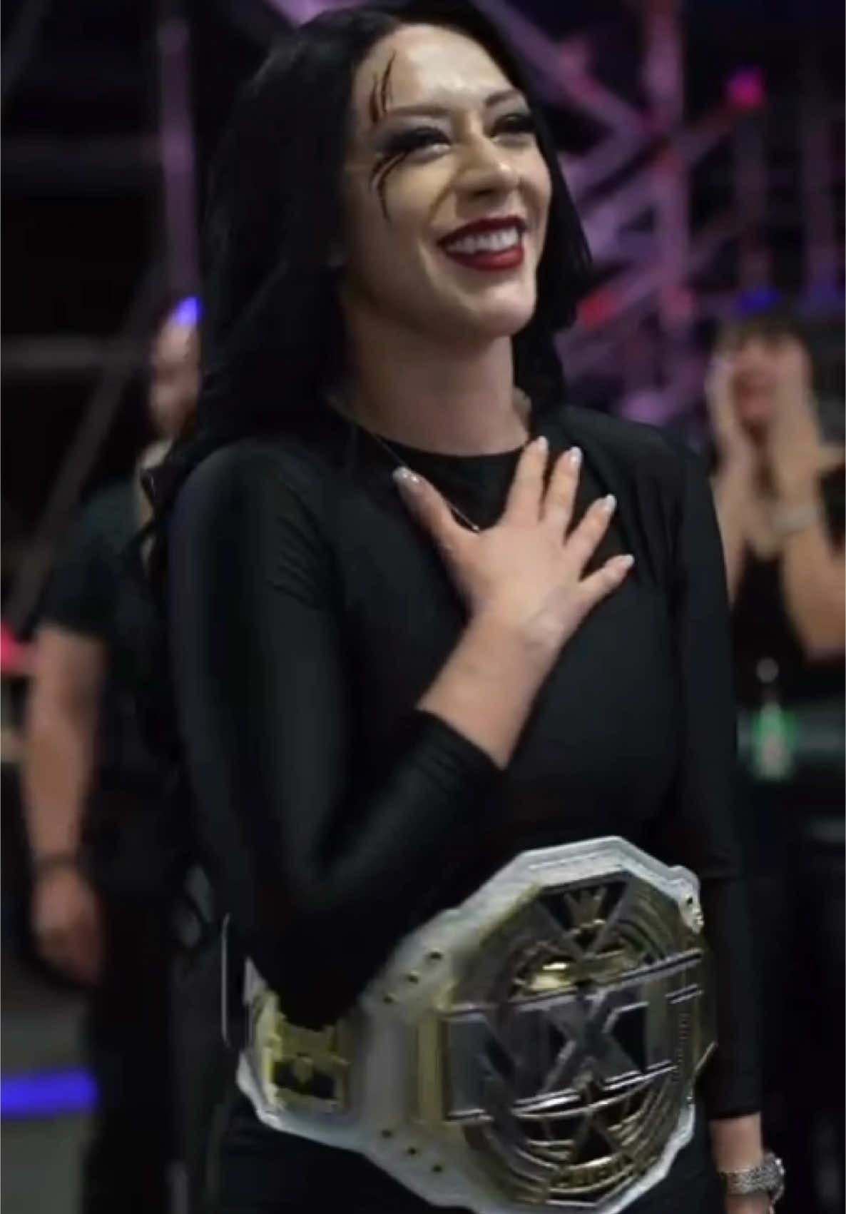 I had an extraordinary experience at UFC México City!!!  Thank you for the amazing birthday surprise—with beautiful gifts and so much love ❤️  I’m proud to represent my WWE family at UFC ¡¡Viví una experiencia extraordinaria en UFC Ciudad de México!! Gracias por sorprende en mi cumpleaños con hermosos regalos y tanto cariño ❤️ Orgullosa de representar a mi familia WWE en UFC@WWE Español @UFC @UFC @TKO @jaulabahamondes 