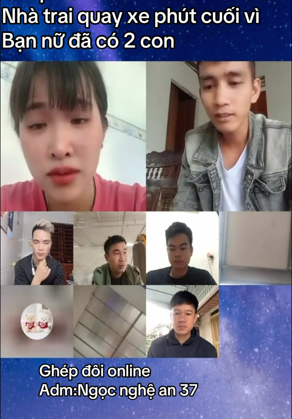 2 bạn rất đẹp đôi cho đến khi chàng trai nói lời từ chối vì sợ không gánh vác nổi 1 trâu 2 nghé #ngocnghean37 #trend #ghepdoionline #ghepdoi 