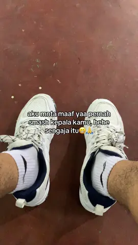 mohon maaf lahir batin🙏😅#badminton #storybadminton #badmintonindonesia 