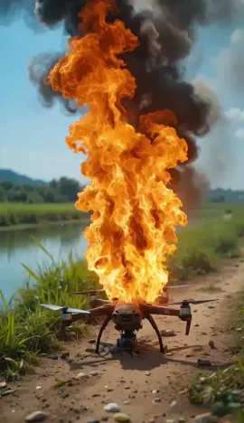 Drone Fire #droneterbakar #dronefire #dronemeledak #dronerexploded #droneaccident #dronesafety #dronerisk #dronedestruction #dronedisaster #burningdrone #fire #burning 