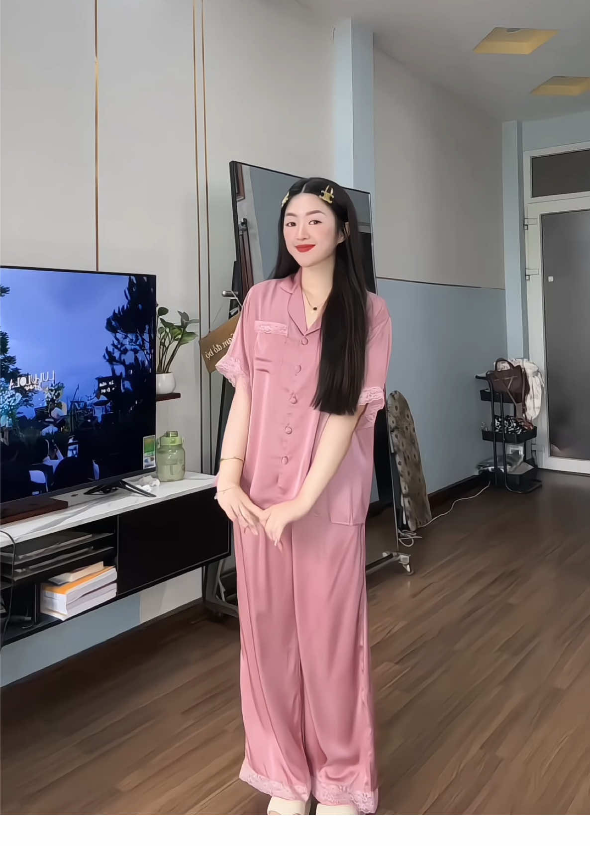 Bộ basic trơn sang - lại khó lựa màu 🎀 #samdobo #dobomacnha #xuhuong 