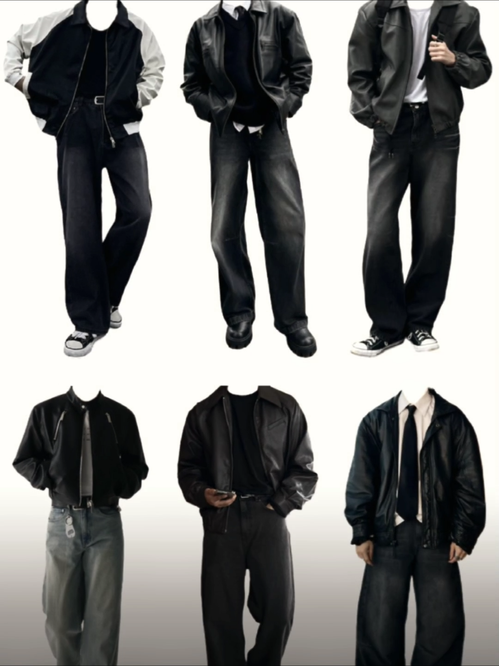 #CapCut #leatherjacketoutfit #leatherjacket #baggypants #baggyclothes #baggyjeans #fashion_urs #manfashion #fashiontiktok #outfitideas #fashionstyle #outfitinspo #outfitinspiration #blackoutfit #starboy 