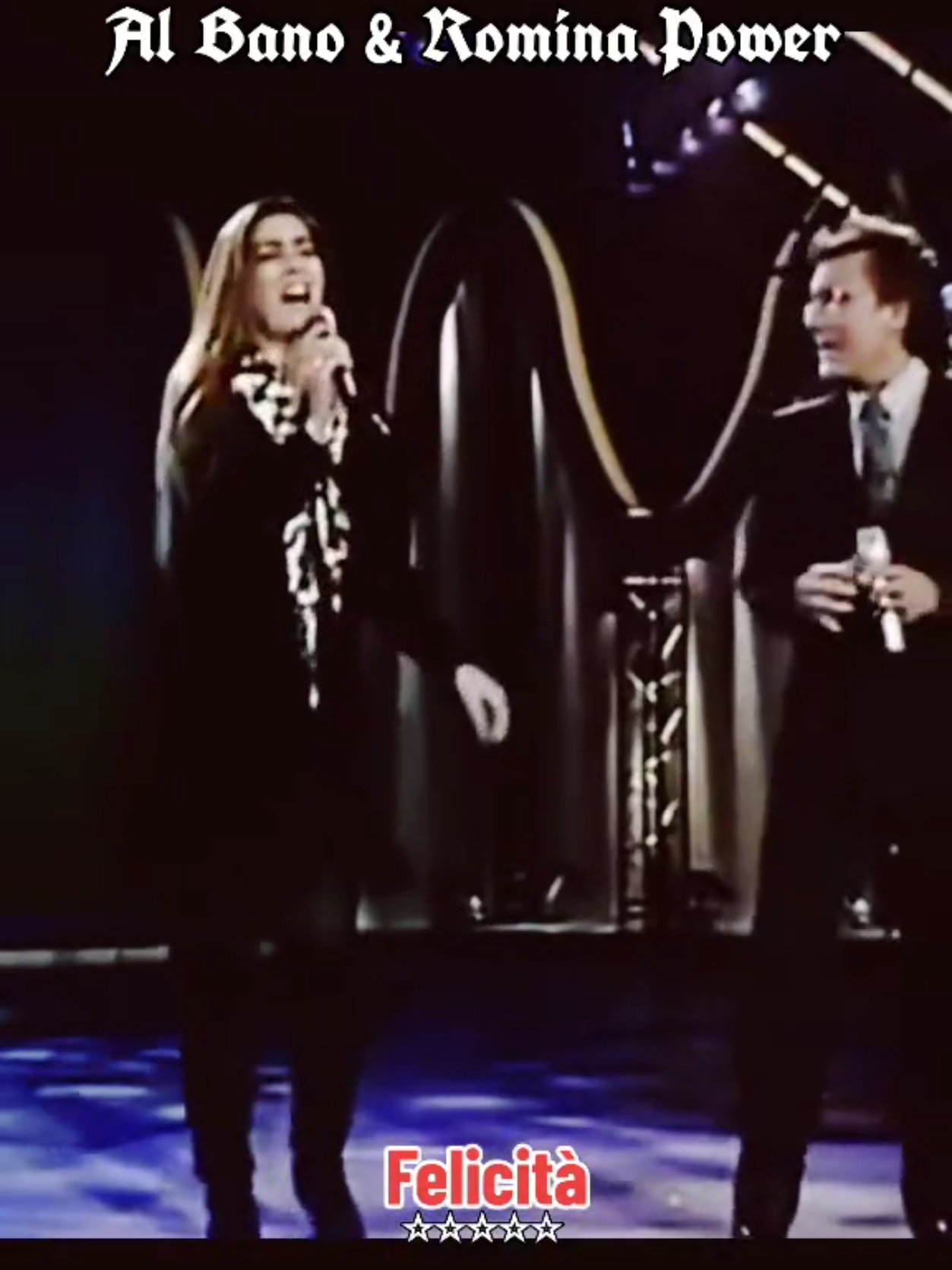 Felicità interprété par le duo italien Al Bano & Romina Power titre devenu un énorme succès mondial #song #musica #albano #popular #italian #loveyou 